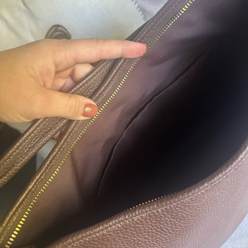 Coach Large Laurel Shoulder Bag in Maple - Picture 7 of 9
